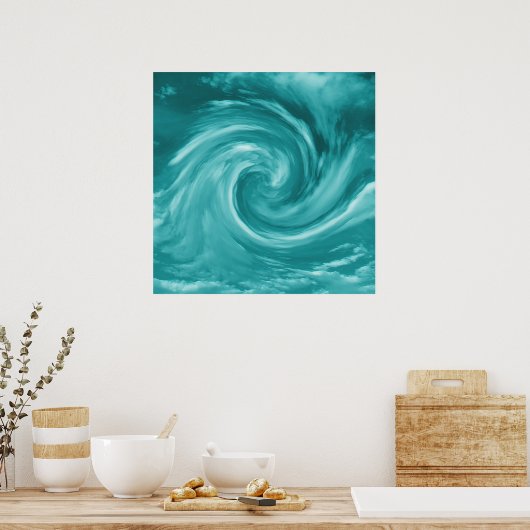 海の渦….. ポスター (キッチン)