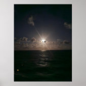 海の満月 ポスター (正面)