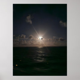 海の満月 ポスター