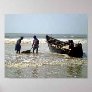 海の漁師 ポスター