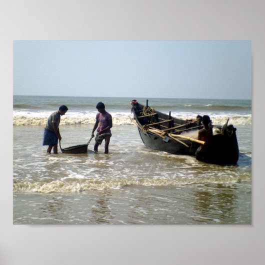 海の漁師 ポスター (正面)