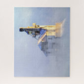 海の煙に囲まれ、ミネソタの灯台 ジグソーパズル (縦)