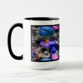 海の熱い飲料のマグの下 マグカップ (左)