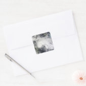 海の熱帯ストームカリブのイダ2 スクエアシール (封筒)