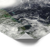 海の熱帯ストームカリブのイダ2 ポスター (角)