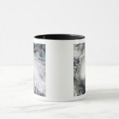 海の熱帯ストームカリブのイダ2 マグカップ (中央)