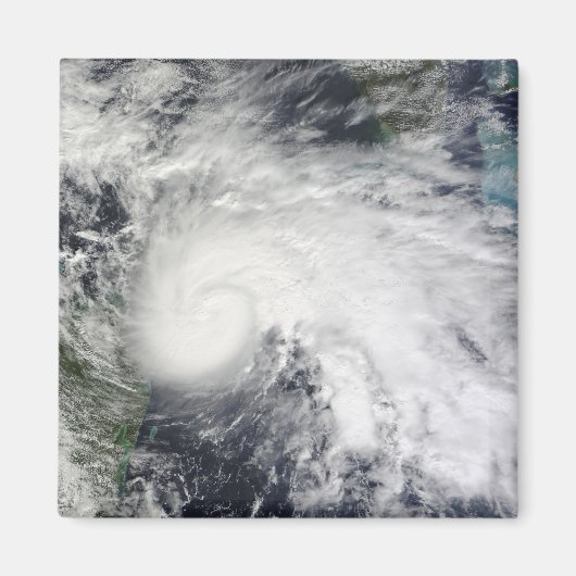 海の熱帯ストームカリブのイダ2 マグネット (正面)