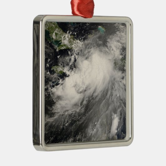 海の熱帯性嵐のカリブのグスタフ メタルオーナメント (右)