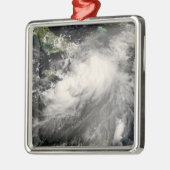 海の熱帯性嵐のカリブのグスタフ メタルオーナメント (左)