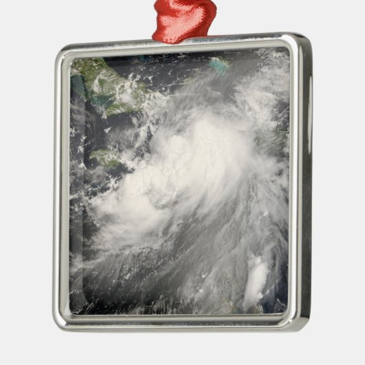 海の熱帯性嵐のカリブのグスタフ メタルオーナメント (左)