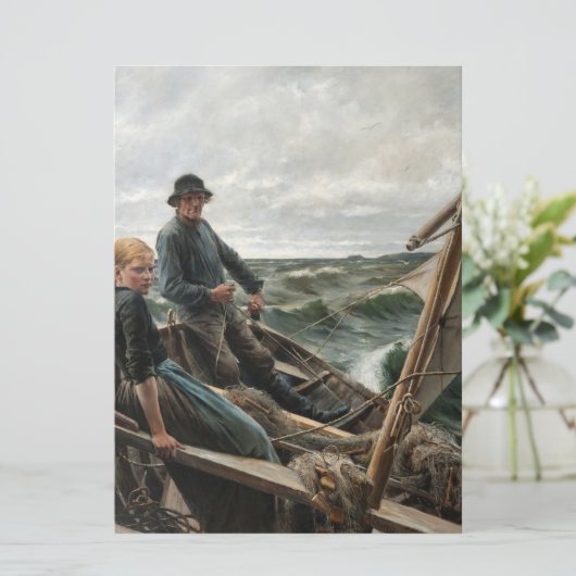 海の父と娘（アルバート・エーデルフェルト著） カード (スタンド正面)