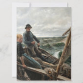 海の父と娘（アルバート・エーデルフェルト著） カード (正面)
