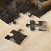 海の父と娘（アルバート・エーデルフェルト著） ジグソーパズル (側面)