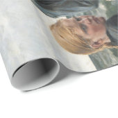 海の父と娘（アルバート・エーデルフェルト著） ラッピングペーパー (ロールコーナー)