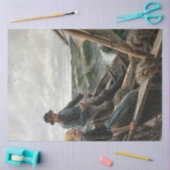 海の父と娘(アルバート・エーデルフェルト著) 薄葉紙 (クラフト)