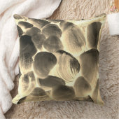 海の牡蠣殻、色をベージュに変更 クッション (ブランケット)