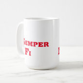 海の物だ コーヒーマグカップ (正面左)