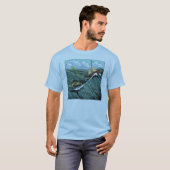 海の獣のティー Tシャツ (正面フル)