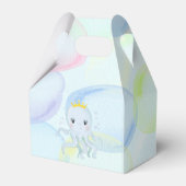 海の王子タコ少年の赤ちゃんシャワーの下 フェイバーボックス (裏面サイド)