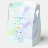 海の王子タコ少年の赤ちゃんシャワーの下 フェイバーボックス (オープン)