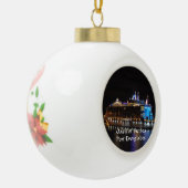 海の王室のでカリブのなオアシス セラミックボールオーナメント (左)