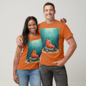 海の王様 グランピー オーシャン ルーラー カートゥーン フレンド Tシャツ (ユニセックス)