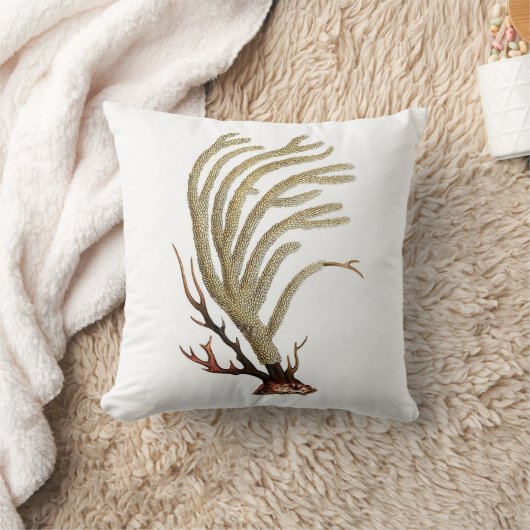 海の珊瑚のビーチハウスの装飾の枕第2 クッション (ブランケット)