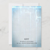 海の甘い16の誕生日パーティーの下でパーソナライズ 招待状 (裏面)