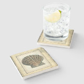 海の生き物たち ストーンコースター (横)