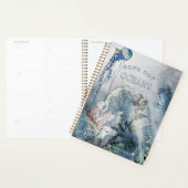 海の生き物の水のカラーシーンの下 プランナー手帳 (ディスプレー)