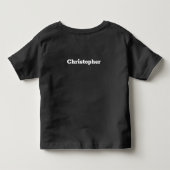 海の生き物パターン カニ イソギンチャク 海藻をカスタマイズ トドラーTシャツ (裏面)