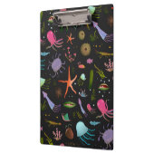 海の生き物パターン クリップボード (左)