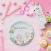 海の生き物ベビーシャワープレート ペーパープレート (パーティー)