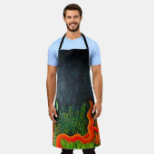 海の生き物？エプロン エプロン (着用した状態)