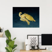 海の生き物 - タコ ポスター (ホームオフィス)