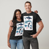 海の生き物 Tシャツ (ユニセックス)