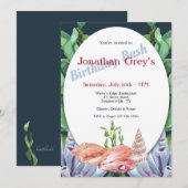 海の生命の招待状 招待状 (正面/裏面)