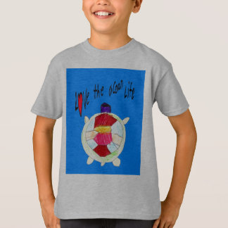 海の生命を愛して下さい Tシャツ