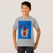 海の生命を愛して下さい Tシャツ (正面フル)