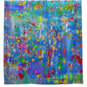 海の生命 シャワーカーテン (正面)