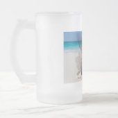海の生命 静物 フロストグラスビールジョッキ (左)