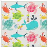 海の生地の創造物 ファブリック (クローズアップ)