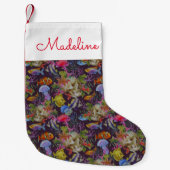 海の生活パタグランジーン|名前の追加 スモールクリスマスストッキング (正面)