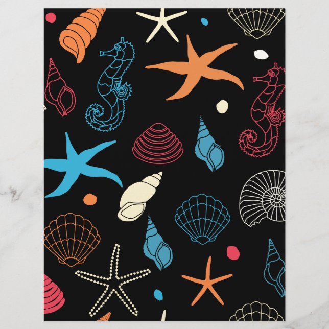 海の生物 (正面)