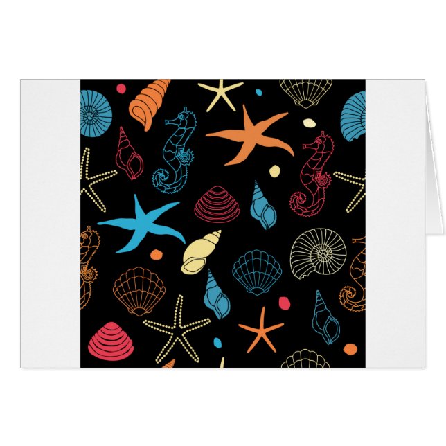 海の生物 (正面横)