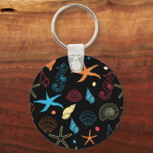 海の生物 キーホルダー (正面)