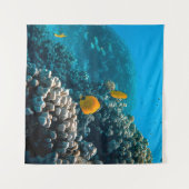 海の生物 タペストリー (正面(横))