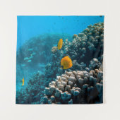 海の生物 タペストリー (正面)