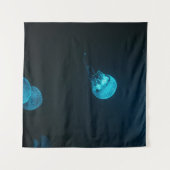 海の生物 タペストリー (正面(横))