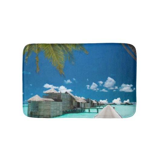 海の生物 バスマット (正面)